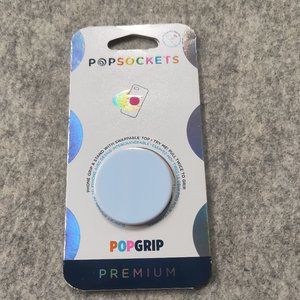 Color Chrome Mermaid White Premium Popsockets Single Grip & Stand Phones Holder